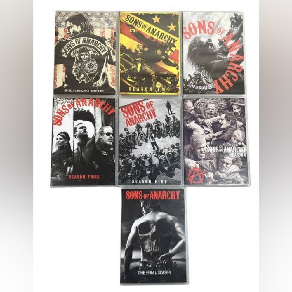 Sons of Anarchy DVD Collection ALL Seasons Biker SOA Biker Show